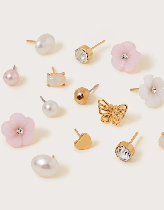 10Pack Stud Earrings Children Monsoon Girls039 Jewellery