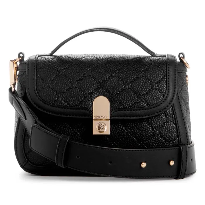 Adelaide Mini Crossbody Flap Black WomenMen Nine West New Handbags
