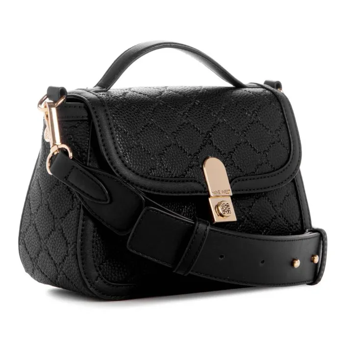 Adelaide Mini Crossbody Flap Black WomenMen Nine West New Handbags