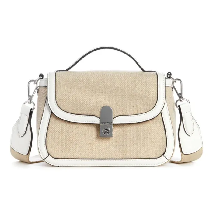 Adelaide Mini Crossbody Flap White WomenMen Nine West New Handbags
