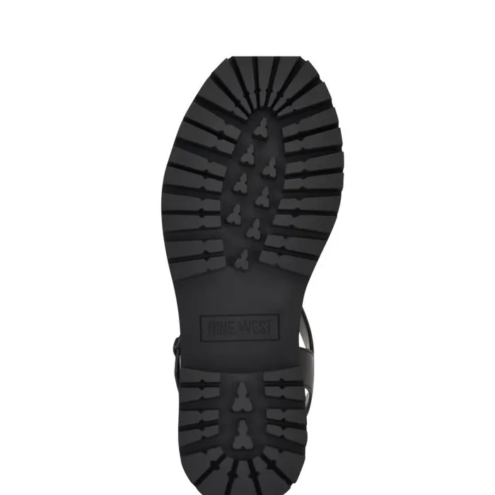 Anybel Fisherman Sandals Black Women Nine West Sandals