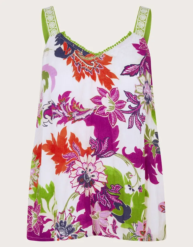 Arissa Print Cami Ivory Women Monsoon Tops and Blouses