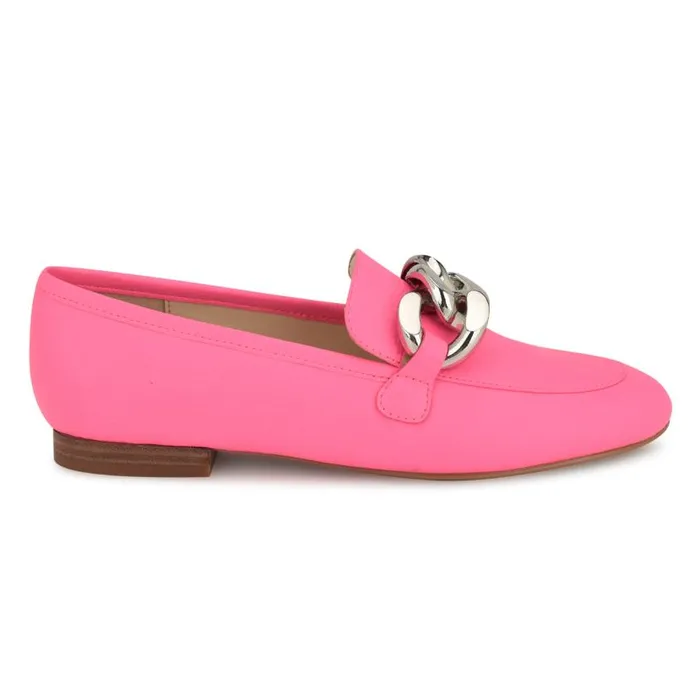 Aspyn Casual Drivers Pink Women Nine West Flats and Loafers