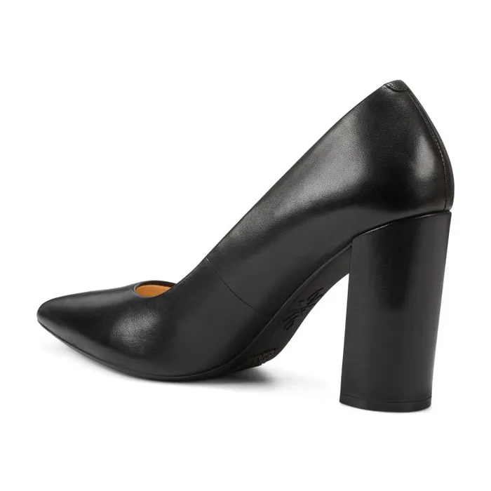 Astoria 92159 Pumps Black Leather Women Nine West Heels