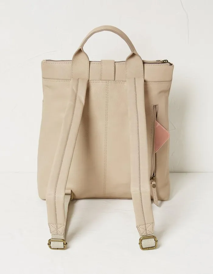 Ava Backpack Light Stone Women FatFace Bags and Purses