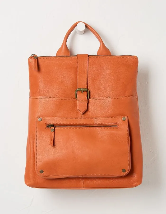Ava Backpack Orange Women FatFace Bags and Purses