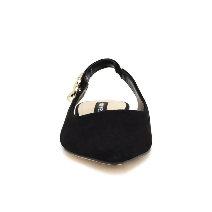 Babby Dress Flats Black Women Nine West Flats and Loafers