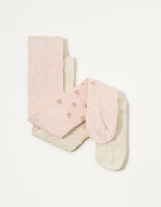 Baby Butterfly Cotton Tights Twinset Multi Children Monsoon Girls039 Tights and Socks