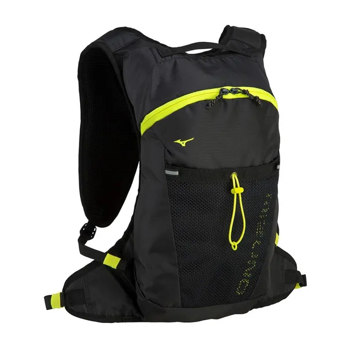 Bags and Cases MenWomen Mizuno Backpack Blackyellow