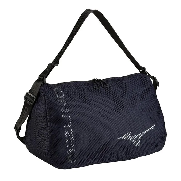 Bags and Cases MenWomen Mizuno Mesh Holdall 22 Navy