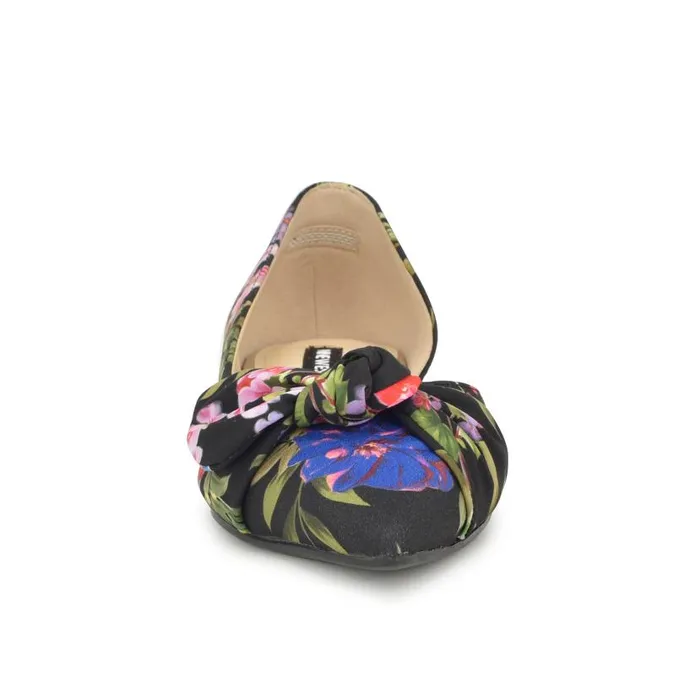 Bannie D039Orsay Flats Black Floral Women Nine West Ballets