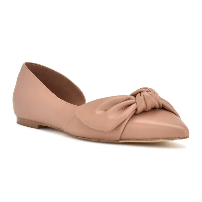 Bannie D039Orsay Flats Clay Women Nine West Flats and Loafers