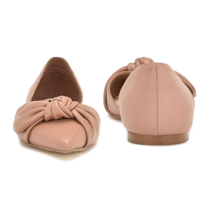 Bannie D039Orsay Flats Clay Women Nine West Flats and Loafers