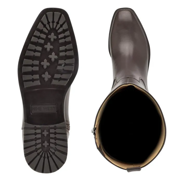 Barile Boots Dark Brown Women Nine West Boots and Booties