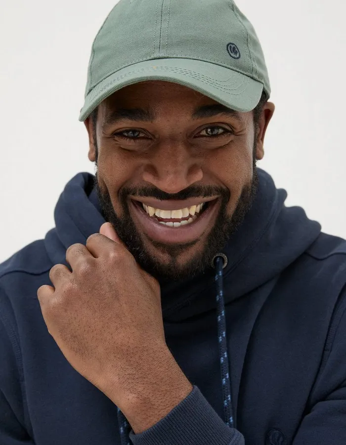 Baseball Cap Washed Green Men FatFace Hats