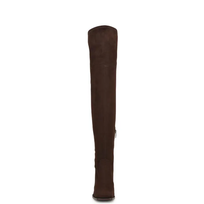 Begone Dress Boots Dark Brown Women Nine West Boots and Booties