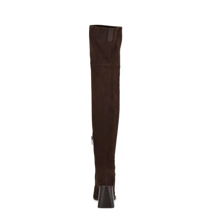 Begone Dress Boots Dark Brown Women Nine West Boots and Booties