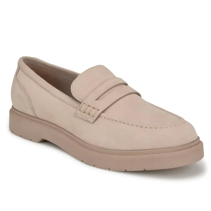 Bonet Casual Loafers Brown Suede Women Nine West Flats and Loafers
