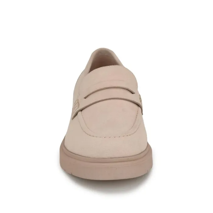 Bonet Casual Loafers Brown Suede Women Nine West Flats and Loafers