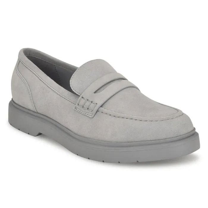 Bonet Casual Loafers Light Blue Suede Women Nine West Flats and Loafers