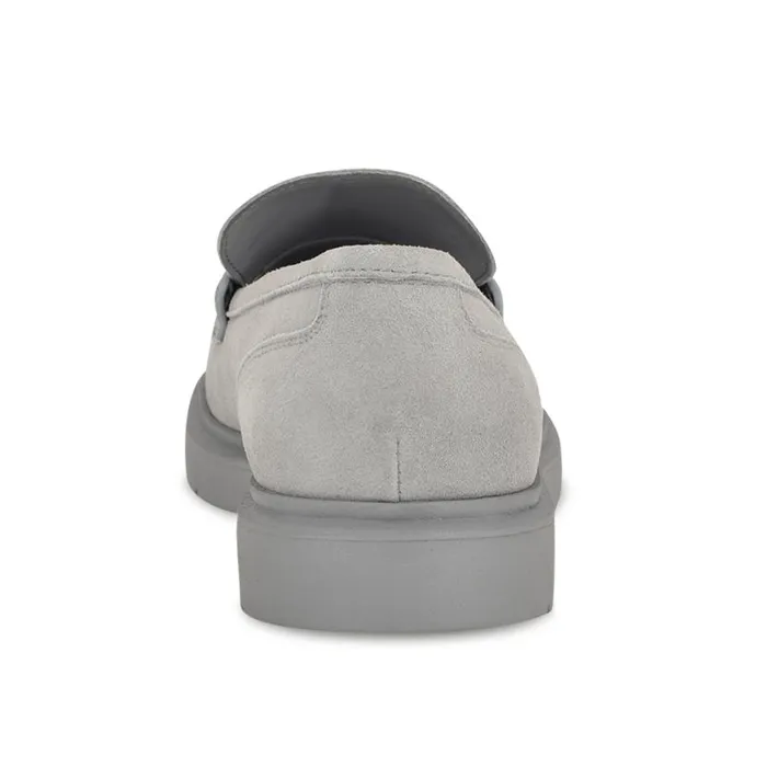 Bonet Casual Loafers Light Blue Suede Women Nine West Flats and Loafers