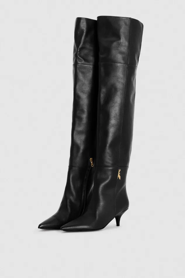 Boots Women Patrizia Pepe 5 CmHeeled Boots Nero