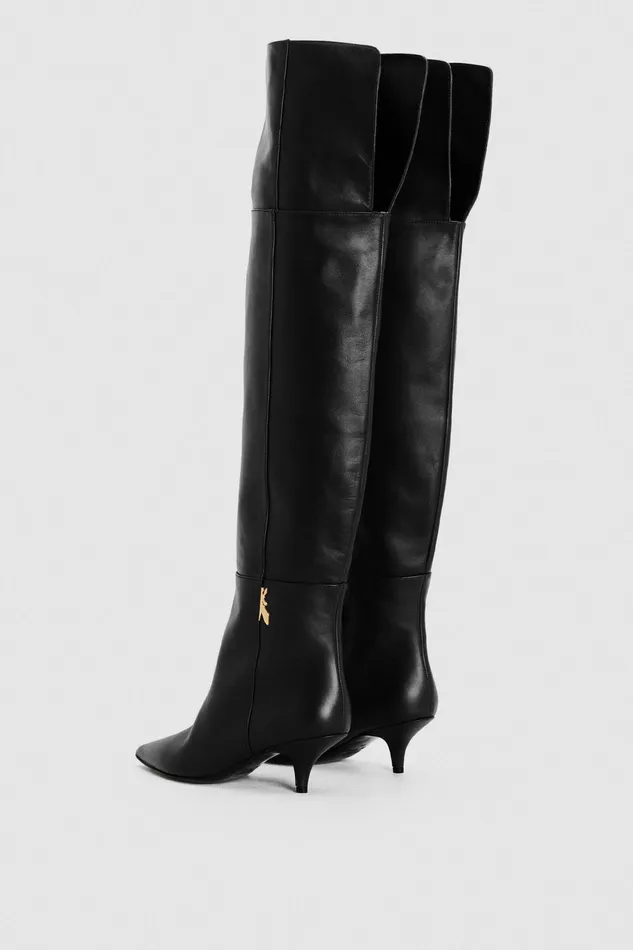 Boots Women Patrizia Pepe 5 CmHeeled Boots Nero