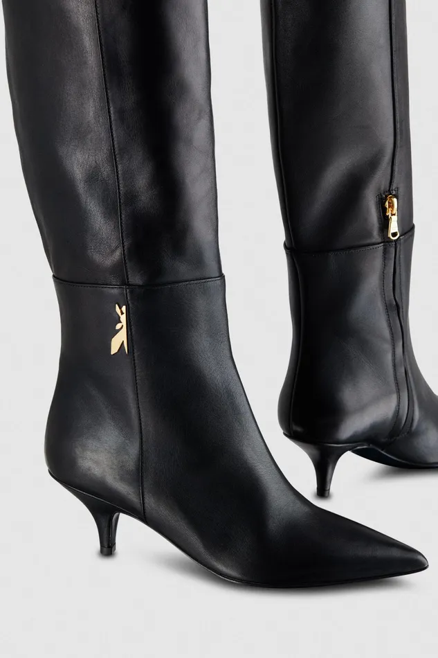 Boots Women Patrizia Pepe 5 CmHeeled Boots Nero