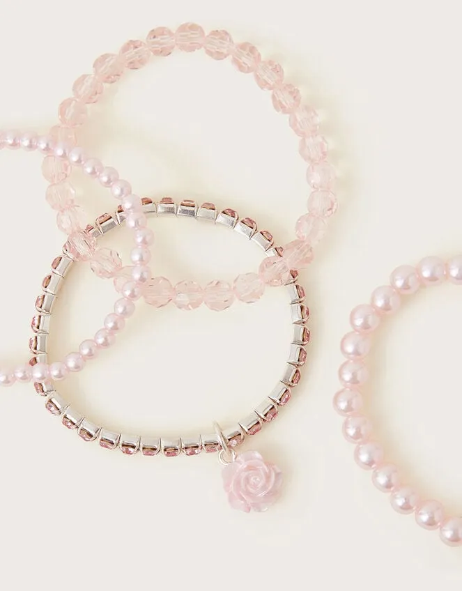 Bridesmaid Pearl Bracelets 4 Pack Children Monsoon Girls039 Jewellery