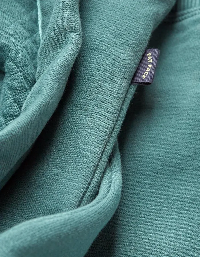 Brooke Zip Through Hoodie Grey Marl Men FatFace Sweatshirts and Hoodies