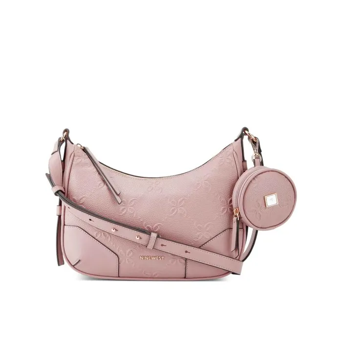 Brooklyn Crossbody Top Zip With Pouch Rose Quartz WomenMen Nine West Crossbody Brooklyn Crossbody Top Zip With Pouch Rose Quartz WomenMen Nine West Crossbody