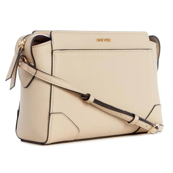 Brooklyn Jet Set Crossbody Beige WomenMen Nine West New Handbags