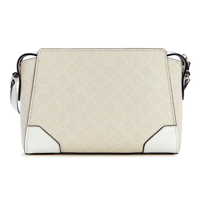Brooklyn Jet Set Crossbody Cream Logo WomenMen Nine West Crossbody