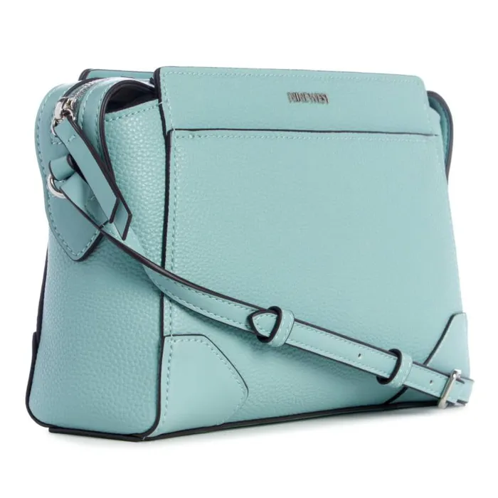 Brooklyn Jet Set Crossbody Pale Aqua WomenMen Nine West New Handbags