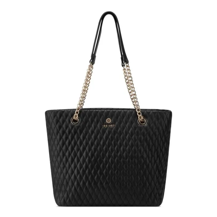 Caelia Tote Black WomenMen Nine West Totes and Backpacks
