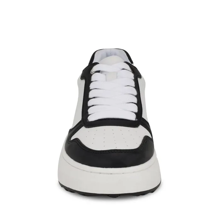 Calpha Laceup Sneakers Whiteblack Women Nine West Sneakers