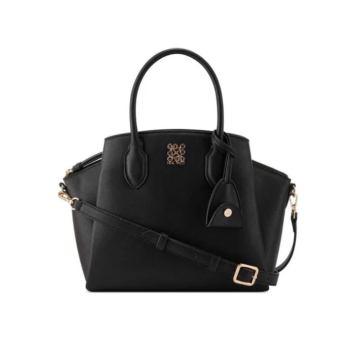 Camas Small Jet Set Satchel Black WomenMen Nine West Satchels and Shoulder Bags