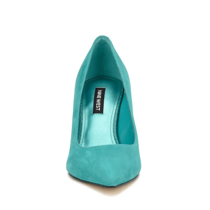 Cara Dress Pumps Medium Blue Women Nine West Heels