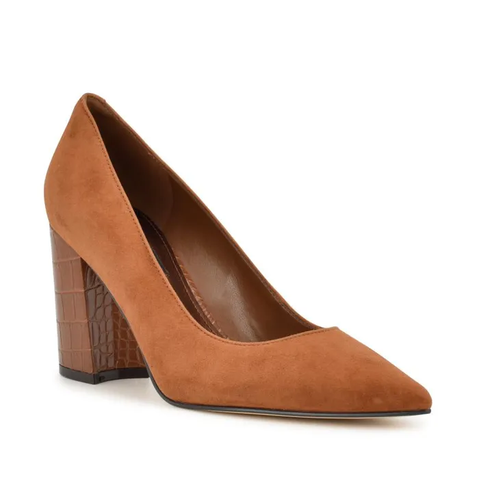 Cara Dress Pumps Medium Natural Women Nine West Heels