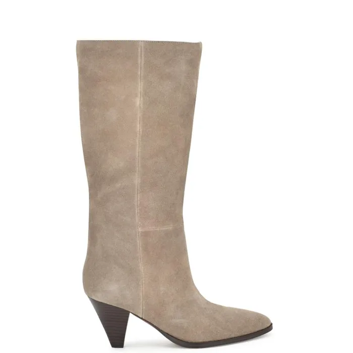 Ceynote Heeled Boots Medium Natural Women Nine West Boots and Booties