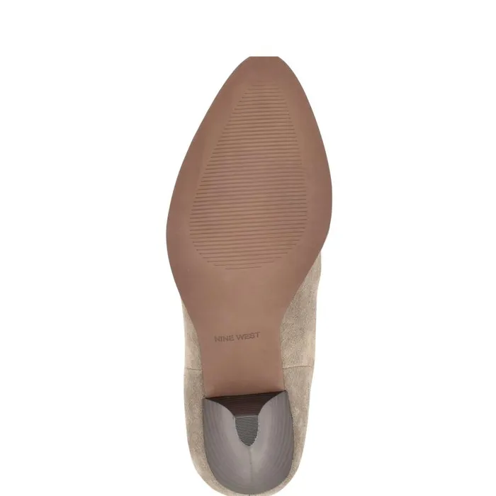 Ceynote Heeled Boots Medium Natural Women Nine West Boots and Booties