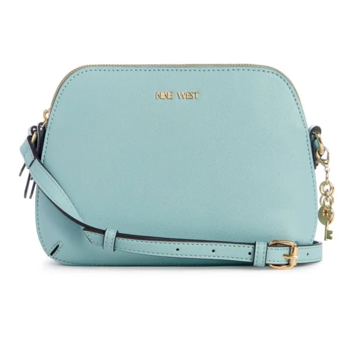 Cibrina Mini Dome Crossbody Pale Aqua WomenMen Nine West New Handbags