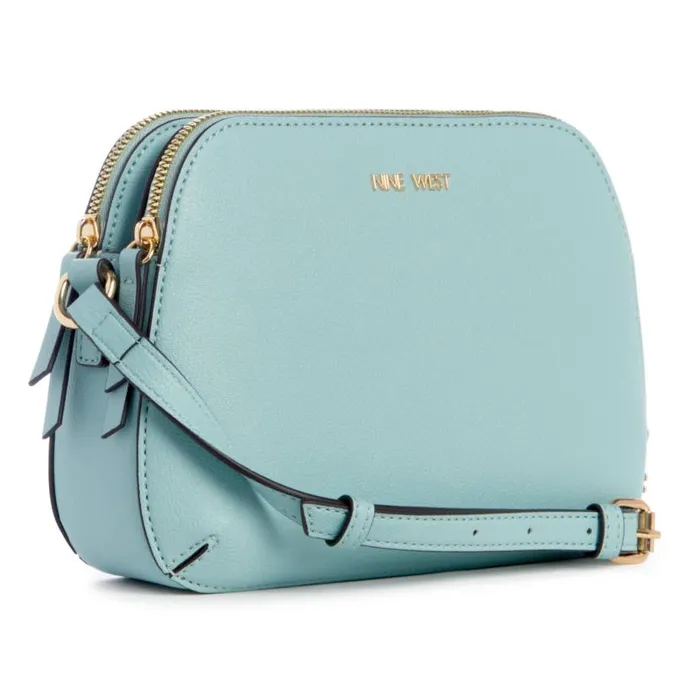 Cibrina Mini Dome Crossbody Pale Aqua WomenMen Nine West New Handbags