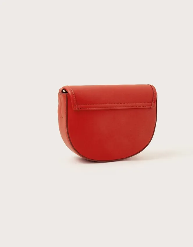 Clasp CrossBody Bag Red Women Monsoon Bags and Purses