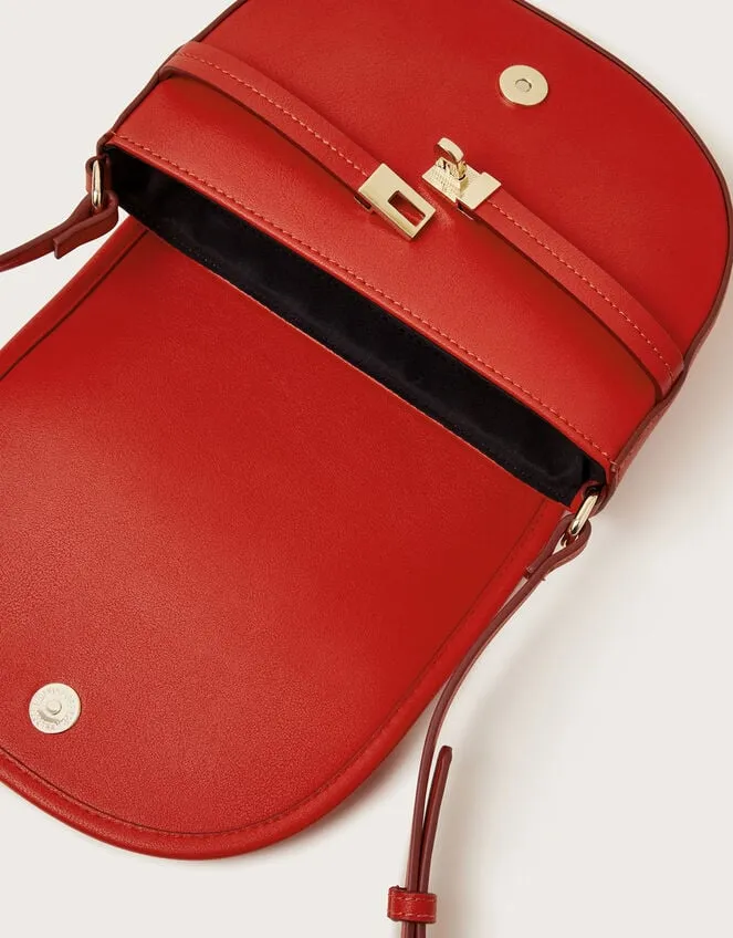 Clasp CrossBody Bag Red Women Monsoon Bags and Purses