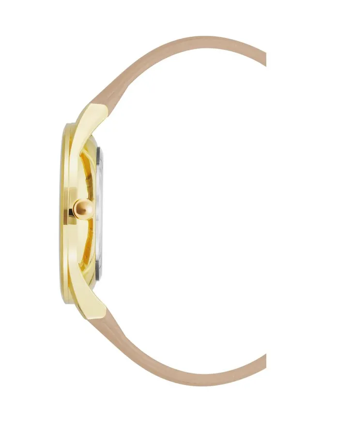 Classic Strap Watch Tan WomenMen Nine West Watches