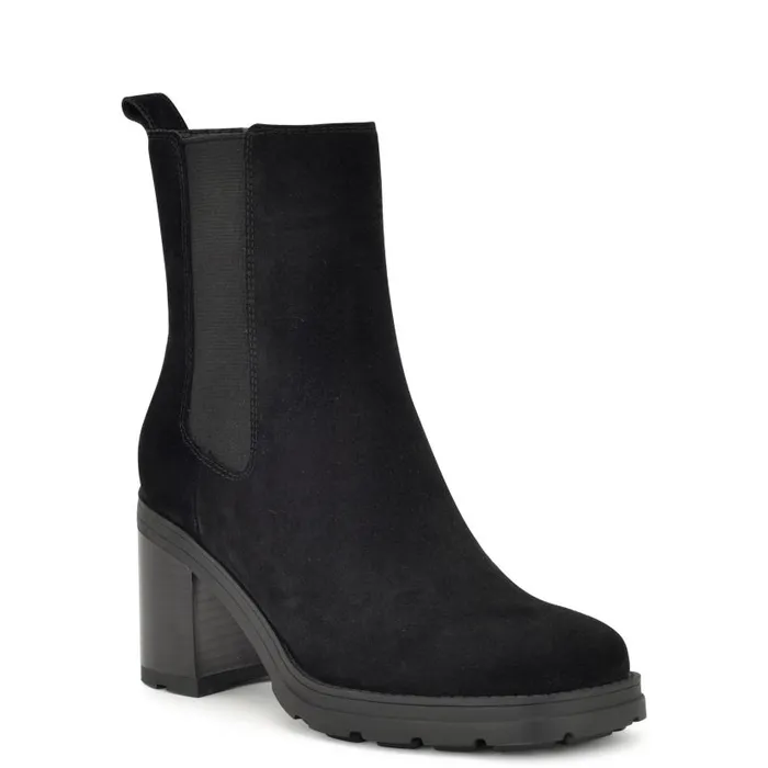 Conga Casual Booties Black Women Nine West Boots and Booties