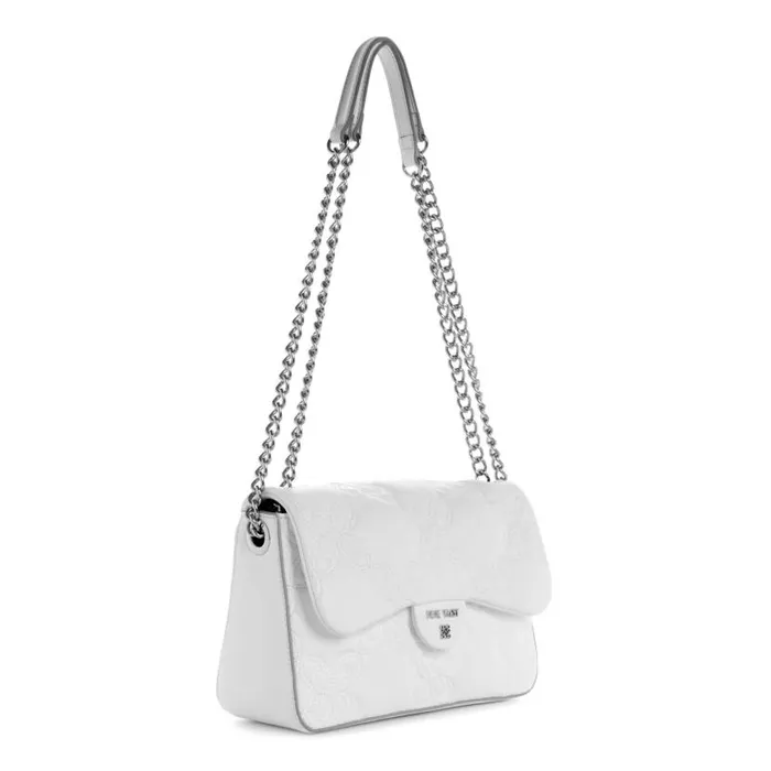Cosette Flap Convertible Crossbody White WomenMen Nine West Crossbody