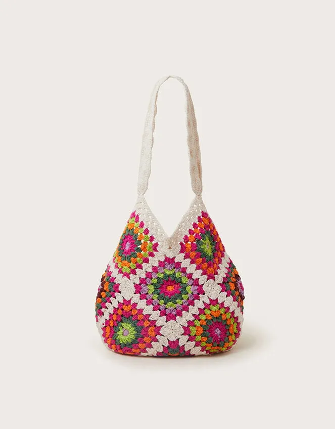 Crochet Shopper Bag Women Monsoon Bags and Purses