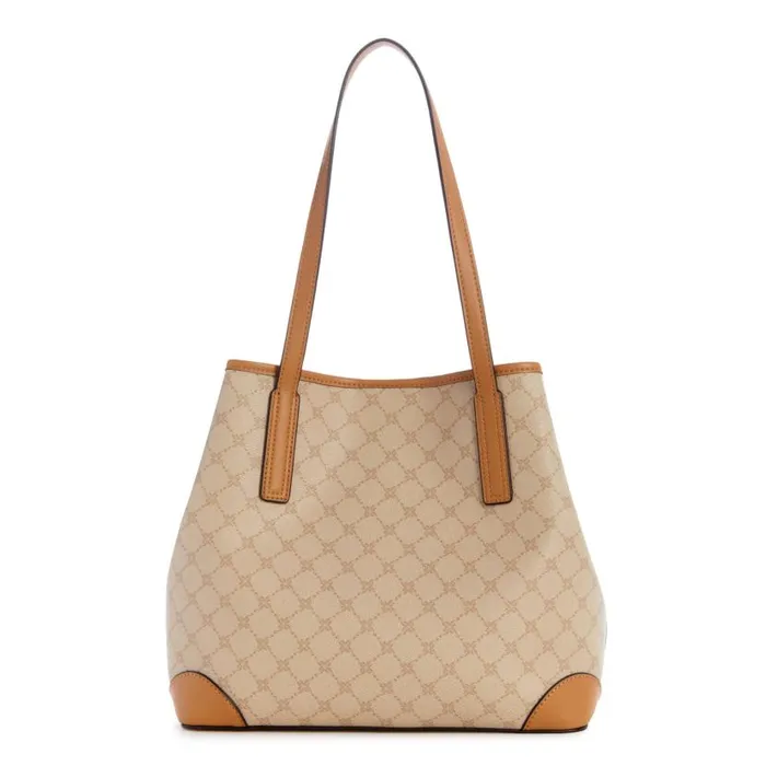 Delaine 2 In 1 Tote Khaki Logocamel WomenMen Nine West Totes and Backpacks